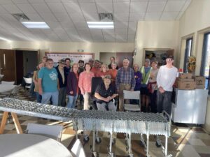 Centertown (Tennessee) United Methodist Church received grant funding from the ENCORE Ministry Foundation to help purchase a refurbished walk-in freezer to store perishable food and a storage unit for non-perishable items for the church’s weekly food ministry program.